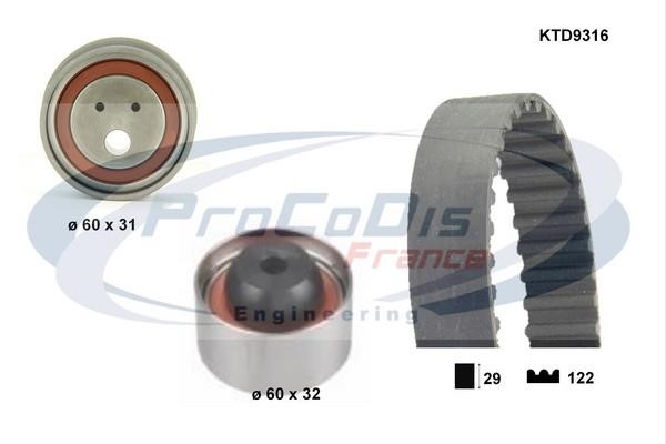  KTD9316 Timing Belt Kit KTD9316: Buy near me in Poland at 2407.PL - Good price!