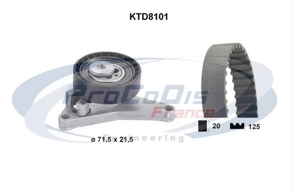 Procodis France KTD8101 Timing Belt Kit KTD8101: Buy near me in Poland at 2407.PL - Good price!