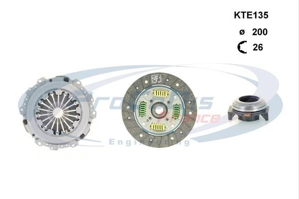  KTE135 Clutch kit KTE135: Buy near me in Poland at 2407.PL - Good price!