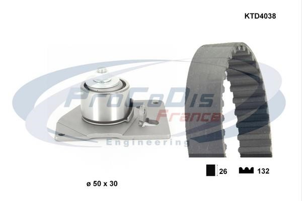 Procodis France KTD4038 Timing Belt Kit KTD4038: Buy near me in Poland at 2407.PL - Good price!