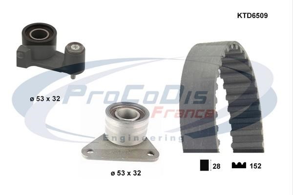 Procodis France KTD6509 Zestaw paska rozrządu KTD6509: Dobra cena w Polsce na 2407.PL - Kup Teraz!