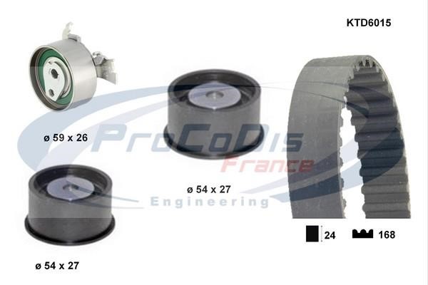 Procodis France KTD6015 Комплект зубчастих ременів KTD6015: Купити у Польщі - Добра ціна на 2407.PL!
