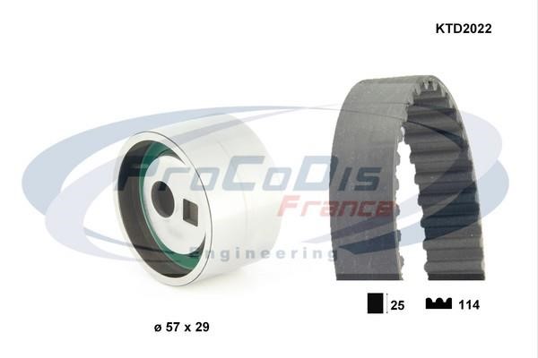 Procodis France KTD2022 Timing Belt Kit KTD2022: Buy near me in Poland at 2407.PL - Good price!