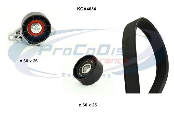 Procodis France KGA4054 Drive belt kit KGA4054: Buy near me in Poland at 2407.PL - Good price!