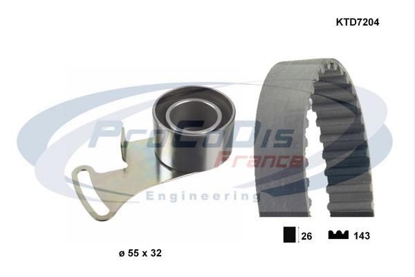 Procodis France KTD7204 Timing Belt Kit KTD7204: Buy near me in Poland at 2407.PL - Good price!