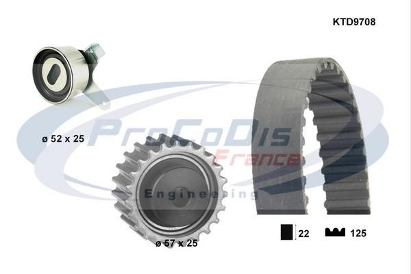 Procodis France KTD9708 Timing Belt Kit KTD9708: Buy near me in Poland at 2407.PL - Good price!