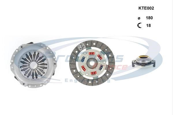  KTE002 Clutch kit KTE002: Buy near me in Poland at 2407.PL - Good price!