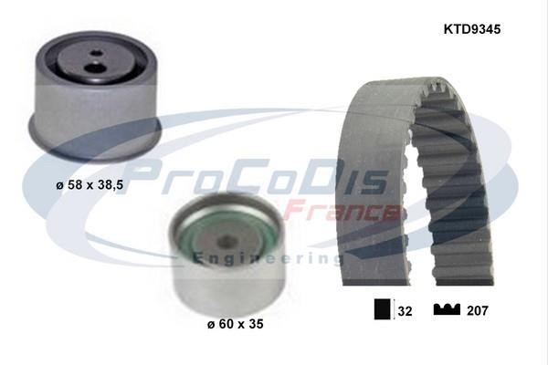 Procodis France KTD9345 Timing Belt Kit KTD9345: Buy near me in Poland at 2407.PL - Good price!