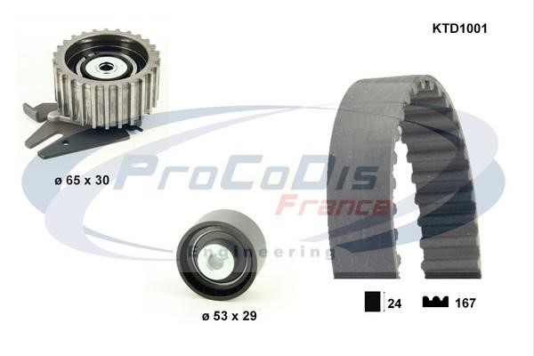 Procodis France KTD1001 Timing Belt Kit KTD1001: Buy near me in Poland at 2407.PL - Good price!
