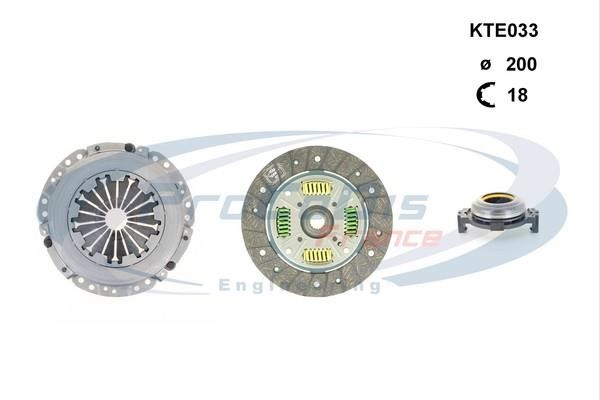  KTE033 Clutch kit KTE033: Buy near me in Poland at 2407.PL - Good price!