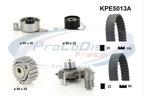 Procodis France KPE5013A TIMING BELT KIT WITH WATER PUMP KPE5013A: Buy near me in Poland at 2407.PL - Good price!