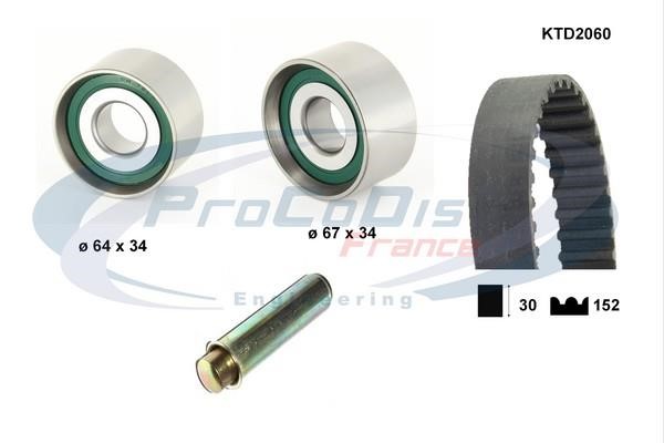 Procodis France KTD2060 Timing Belt Kit KTD2060: Buy near me in Poland at 2407.PL - Good price!