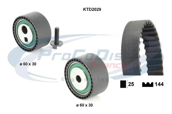  KTD2029 Комплект зубчастих ременів KTD2029: Приваблива ціна - Купити у Польщі на 2407.PL!