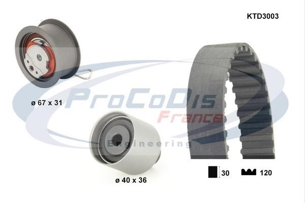 Procodis France KTD3003 Timing Belt Kit KTD3003: Buy near me in Poland at 2407.PL - Good price!