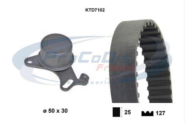 Procodis France KTD7102 Timing Belt Kit KTD7102: Buy near me in Poland at 2407.PL - Good price!