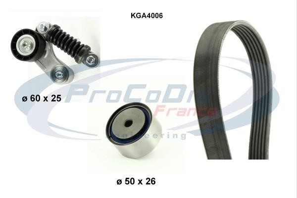 Procodis France KGA4006 Drive belt kit KGA4006: Buy near me in Poland at 2407.PL - Good price!