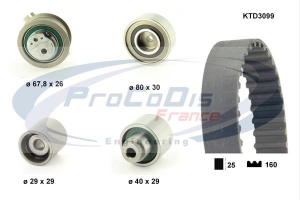 Procodis France KTD3099 Timing Belt Kit KTD3099: Buy near me in Poland at 2407.PL - Good price!
