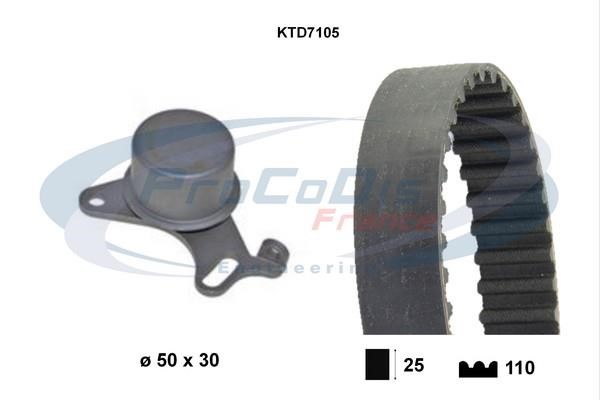 Procodis France KTD7105 Timing Belt Kit KTD7105: Buy near me in Poland at 2407.PL - Good price!
