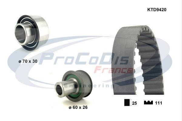 Procodis France KTD9420 Timing Belt Kit KTD9420: Buy near me in Poland at 2407.PL - Good price!