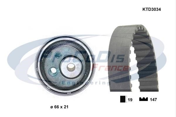 Procodis France KTD3034 Timing Belt Kit KTD3034: Buy near me in Poland at 2407.PL - Good price!