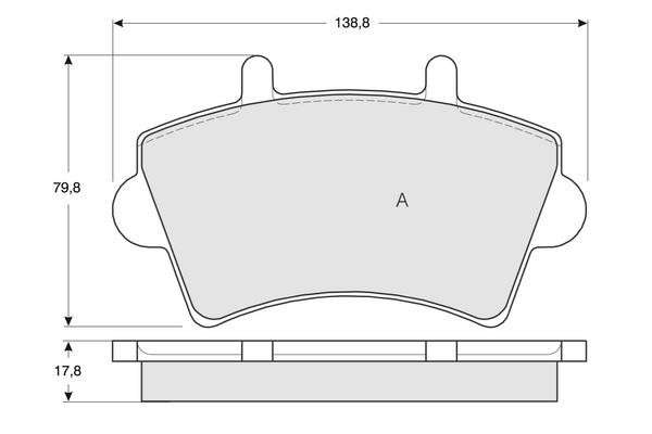 Procodis France PF1302 Тормозные колодки дисковые, комплект PF1302: Отличная цена - Купить в Польше на 2407.PL!