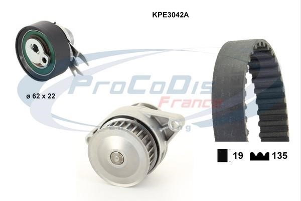  KPE3042A TIMING BELT KIT WITH WATER PUMP KPE3042A: Buy near me in Poland at 2407.PL - Good price!
