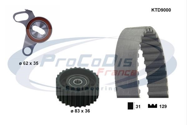 Procodis France KTD9000 Комплект ремня ГРМ KTD9000: Отличная цена - Купить в Польше на 2407.PL!