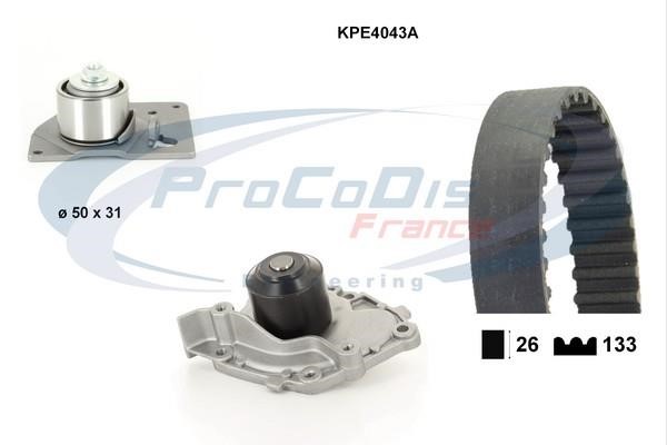 Procodis France KPE4043A TIMING BELT KIT WITH WATER PUMP KPE4043A: Buy near me in Poland at 2407.PL - Good price!