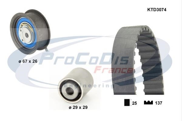 Procodis France KTD3074 Timing Belt Kit KTD3074: Buy near me in Poland at 2407.PL - Good price!