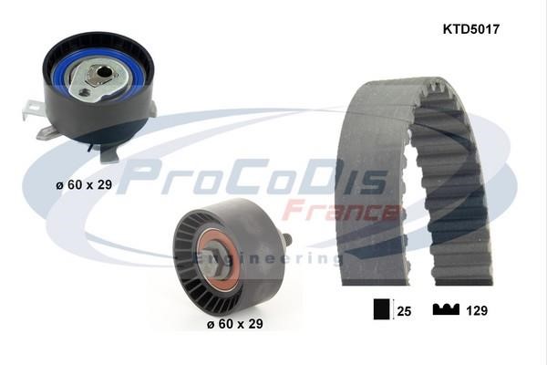 Procodis France KTD5017 Комплект ремня ГРМ KTD5017: Отличная цена - Купить в Польше на 2407.PL!