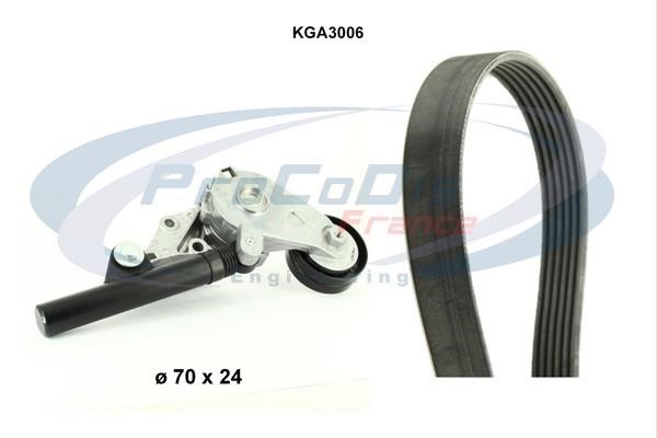 Procodis France KGA3006 Drive belt kit KGA3006: Buy near me in Poland at 2407.PL - Good price!