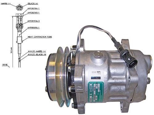 Autoclima 40405102CP Compressor, air conditioning 40405102CP: Buy near me in Poland at 2407.PL - Good price!