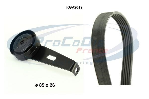 Procodis France KGA2019 Drive belt kit KGA2019: Buy near me in Poland at 2407.PL - Good price!