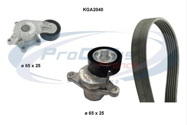 Procodis France KGA2040 Drive belt kit KGA2040: Buy near me in Poland at 2407.PL - Good price!