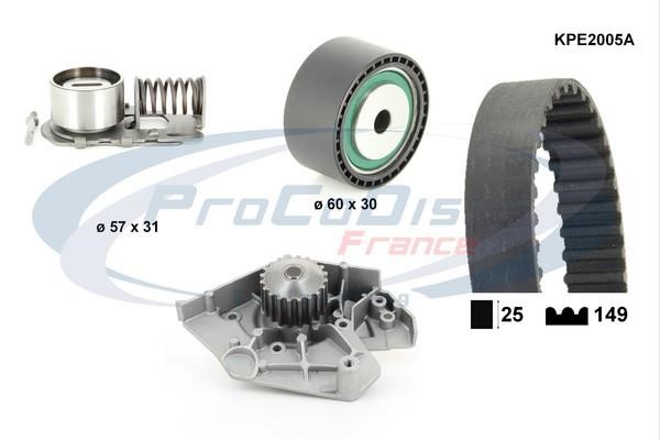Procodis France KPE2005A TIMING BELT KIT WITH WATER PUMP KPE2005A: Buy near me at 2407.PL in Poland at an Affordable price!