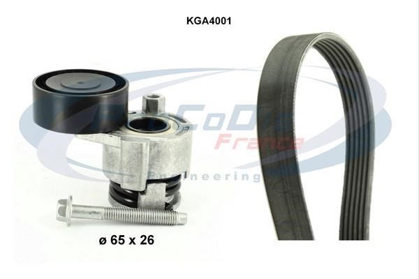 Procodis France KGA4001 Drive belt kit KGA4001: Buy near me at 2407.PL in Poland at an Affordable price!