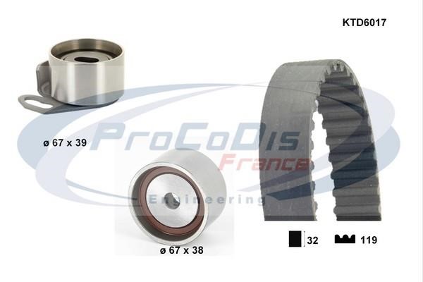 Procodis France KTD6017 Timing Belt Kit KTD6017: Buy near me in Poland at 2407.PL - Good price!