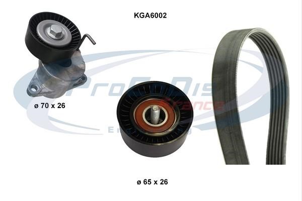 Procodis France KGA6002 Drive belt kit KGA6002: Buy near me in Poland at 2407.PL - Good price!