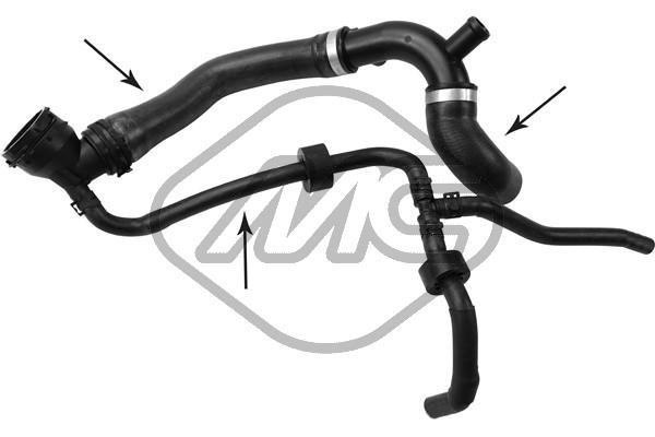 Metalcaucho 98113 Radiator Hose 98113: Buy near me at 2407.PL in Poland at an Affordable price!