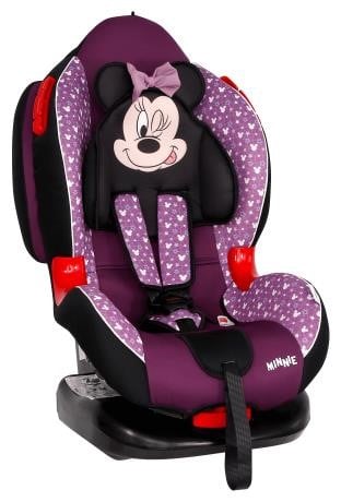 Siger KRES2663 Car seat SIGER (9-25 kg) group 1-2 Minnie Mouse Stars, purple IsoFix Disney Cocoon KRES2663 KRES2663: Buy near me in Poland at 2407.PL - Good price!