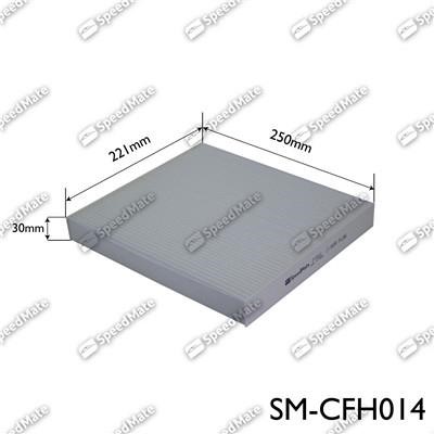 Speedmate SM-CFH014 Filter, interior air SMCFH014: Buy near me in Poland at 2407.PL - Good price!