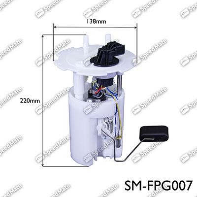 Speedmate SM-FPG007 Fuel Pump SMFPG007: Buy near me at 2407.PL in Poland at an Affordable price!