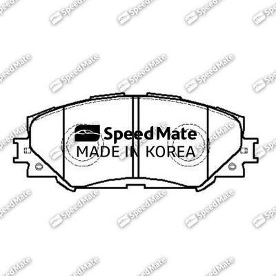 Speedmate SM-BPJ025 Гальмівні колодки, комплект SMBPJ025: Приваблива ціна - Купити у Польщі на 2407.PL!