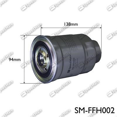 Speedmate SM-FFH002 Fuel filter SMFFH002: Buy near me in Poland at 2407.PL - Good price!