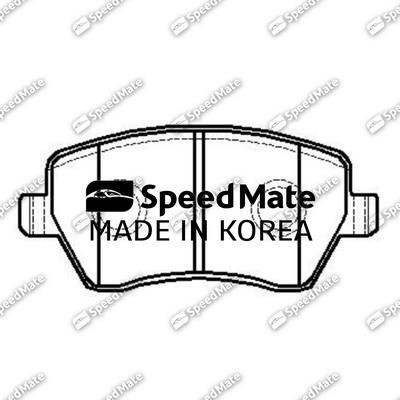 Speedmate SM-BPJ027 Front disc brake pads, set SMBPJ027: Buy near me in Poland at 2407.PL - Good price!