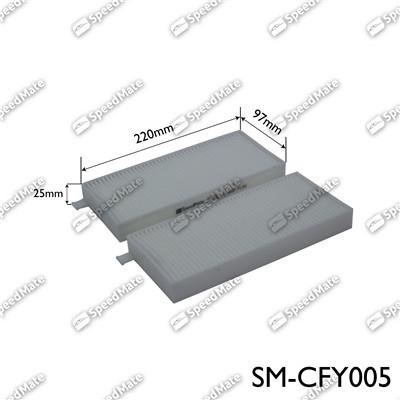 Speedmate SM-CFY005 Filter, Innenraumluft SMCFY005: Kaufen Sie zu einem guten Preis in Polen bei 2407.PL!