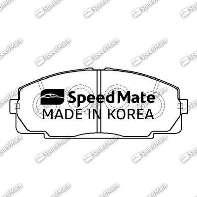 Speedmate SM-BPJ533 Front disc brake pads, set SMBPJ533: Buy near me in Poland at 2407.PL - Good price!