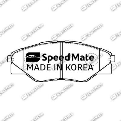 Speedmate SM-BPJ765 Front disc brake pads, set SMBPJ765: Buy near me in Poland at 2407.PL - Good price!