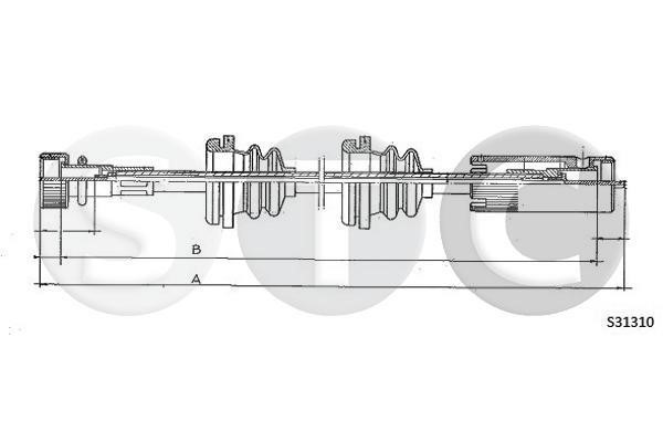 STC T480532 Трос спидометра T480532: Отличная цена - Купить в Польше на 2407.PL!