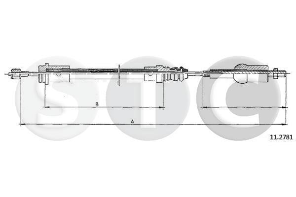 STC T482918 Тросовий привод, привод зчеплення T482918: Приваблива ціна - Купити у Польщі на 2407.PL!